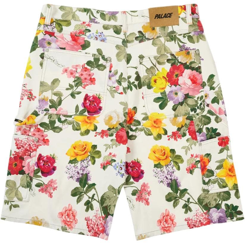 Джинсовые шорты Дворцовый SS26 BAGGY Карп Короткий Цветы Джинсовые шорты Унисекс - изображение 2
