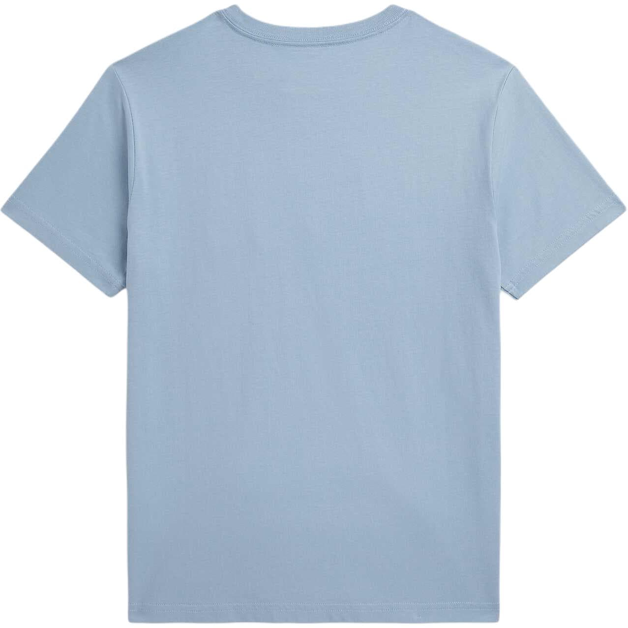 Футболка Polo Ralph Lauren Blue Kids T-Shirts Поло Ralph Lauren Синие Детские Футболки - изображение 2