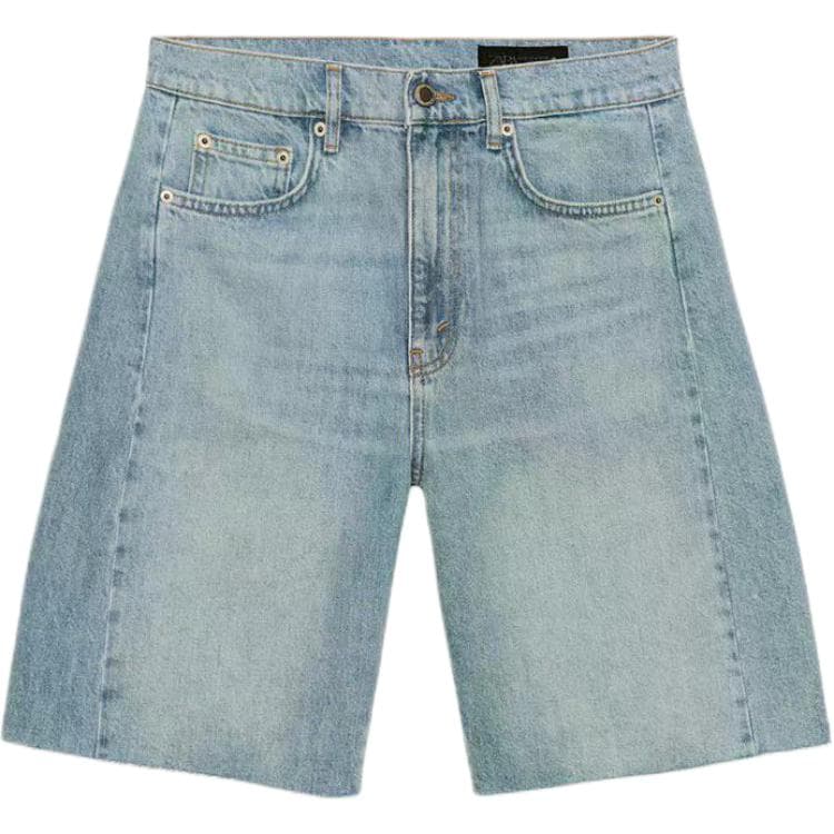 Штаны ZARA Light Blue Women's Casual Pants ZARA Светло-голубые женские повседневные штаны - изображение 1