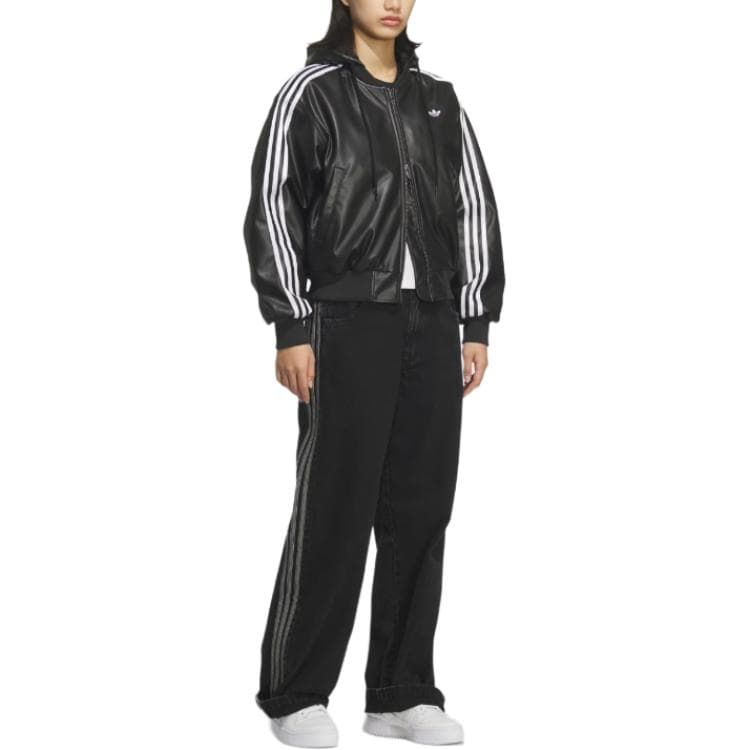 Adidas Originals Хлопковый пуховик Японская версия Женская - изображение 4