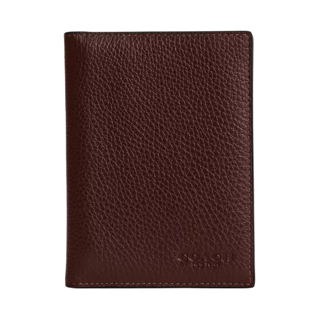 Обложка для паспорта Coach Card Case Кожа Обложки для паспорта Мужской Клен - изображение 1