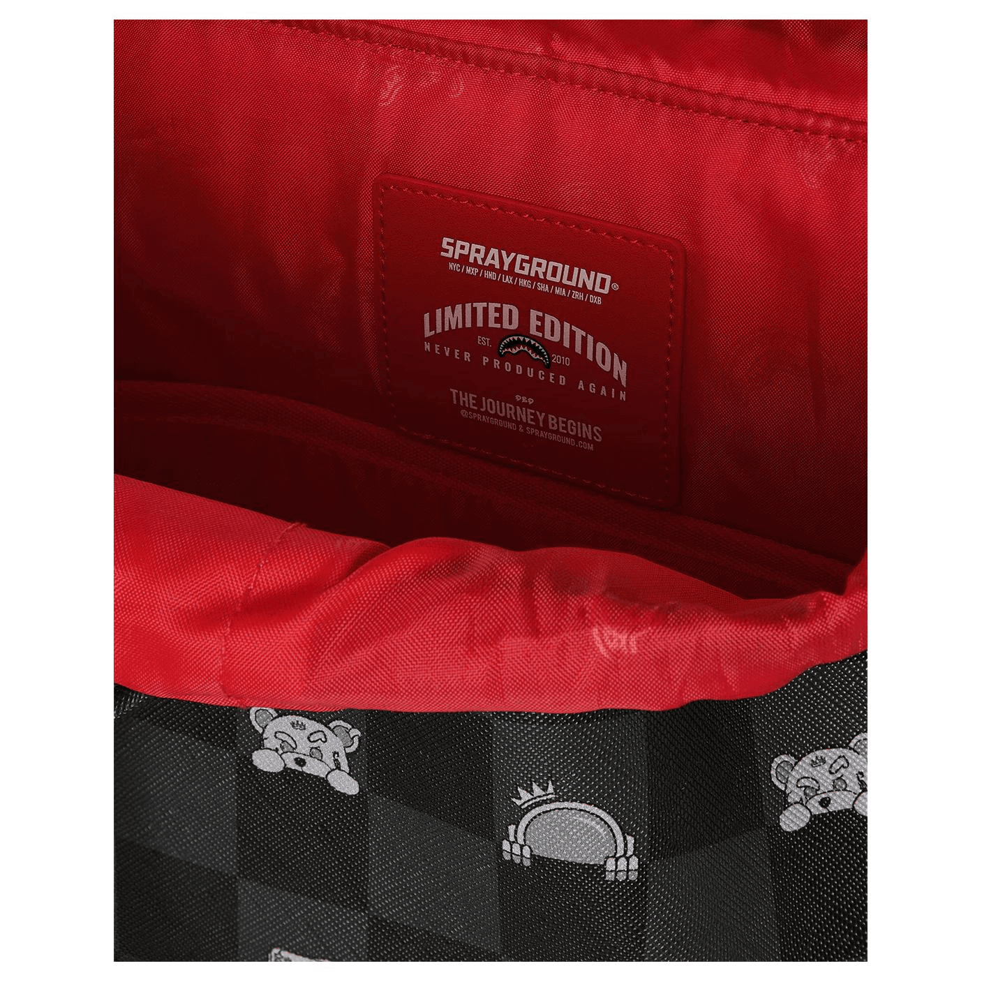 Рюкзак SPRAYGROUND Рюкзаки Черный Унисекс - изображение 7