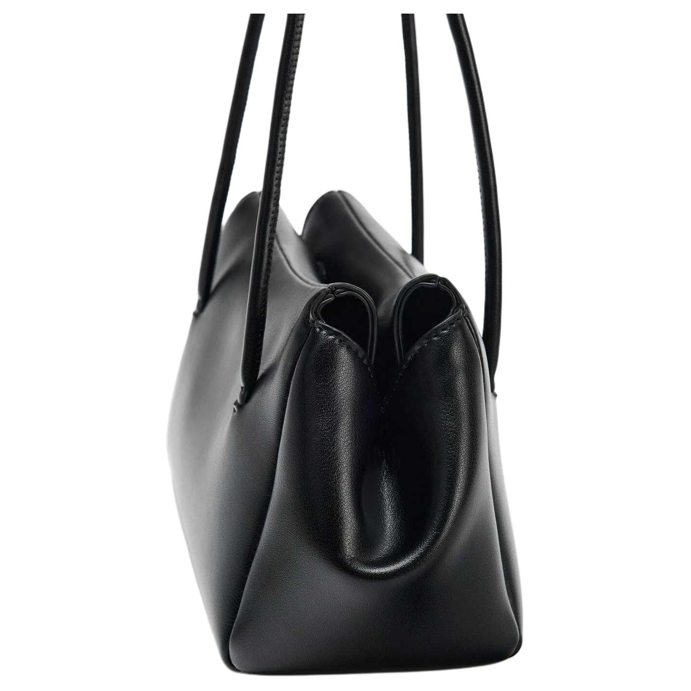 Мини-сумка ZARA Сумки через плечо Черные Женские - изображение 5