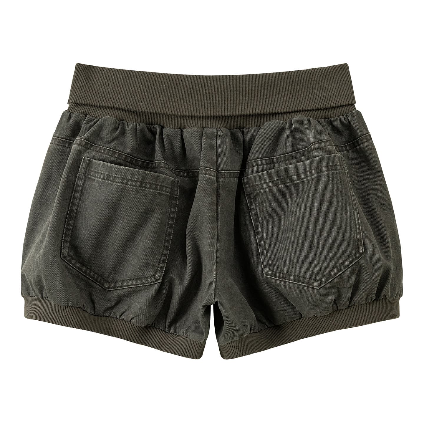 Шорты CHUU Charcoal Gray Женские Повседневные Шорты - изображение 2