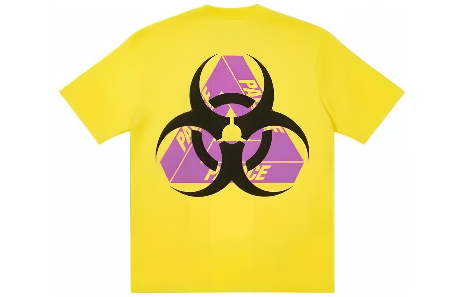 Футболка PALACEBIO HAZRD T-SHIRT YELLOW LogoT - изображение 1