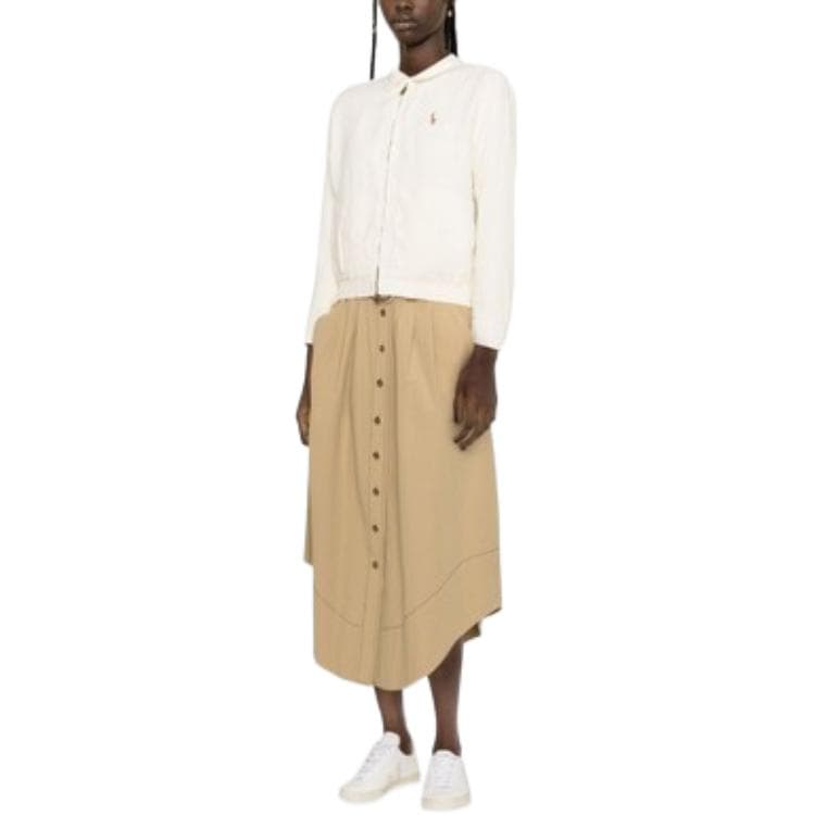 Куртка Polo Ralph Lauren Куртки и Пальто Женские Светло-Белые - изображение 3