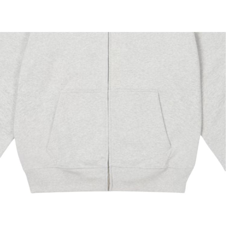 Худи PALACE SS26 drop2 BASICALLY A ZIP HOOD GREY MARL - изображение 7