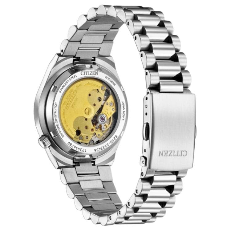 Часы Citizen Collection ['50' 149262]Y Водонепроницаемый Автоматический Механический Механизм Стальной Ремешок - изображение 2