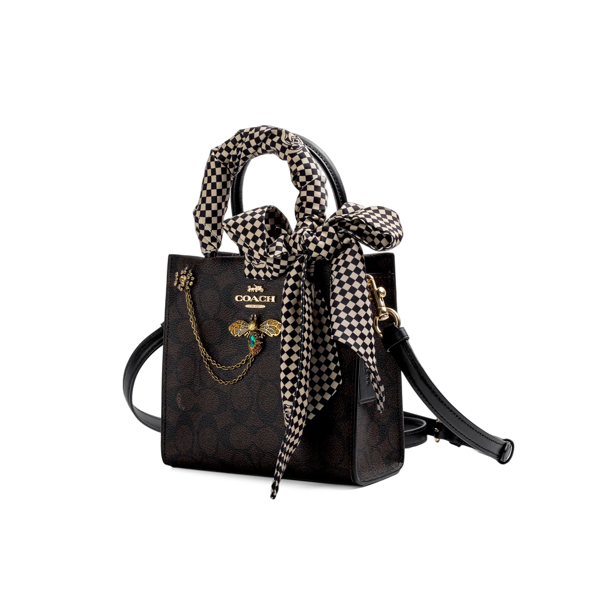 Сумка COACH Cally 17 PVC - изображение 4