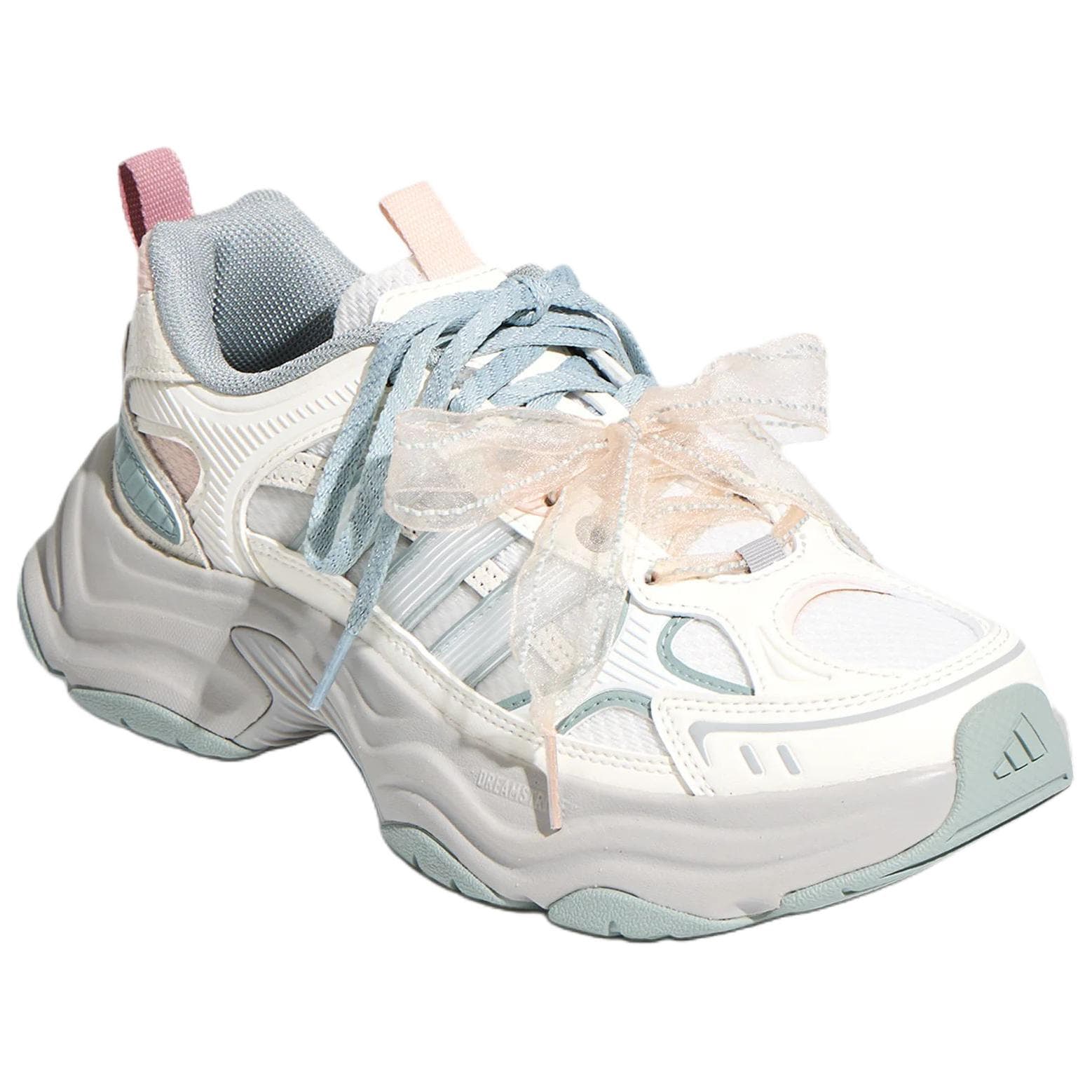 Кроссовки Adidas XLG FIN PULSE Массивные кроссовки Лоу-топы Ярко-белый Женские - изображение 3