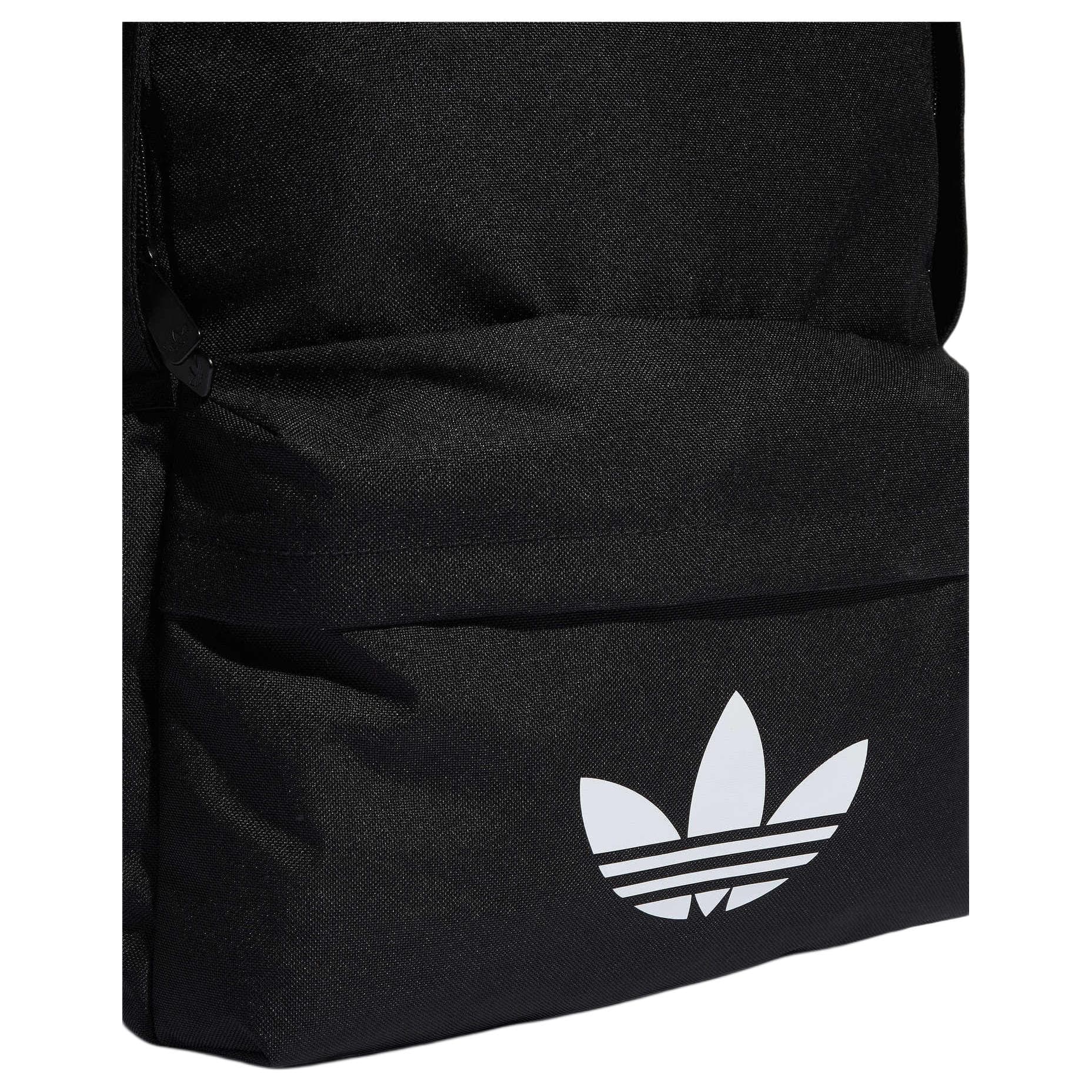 Рюкзак Adidas Originals Ткань полотняного переплетения Рюкзаки Унисекс Черно-белый - изображение 4