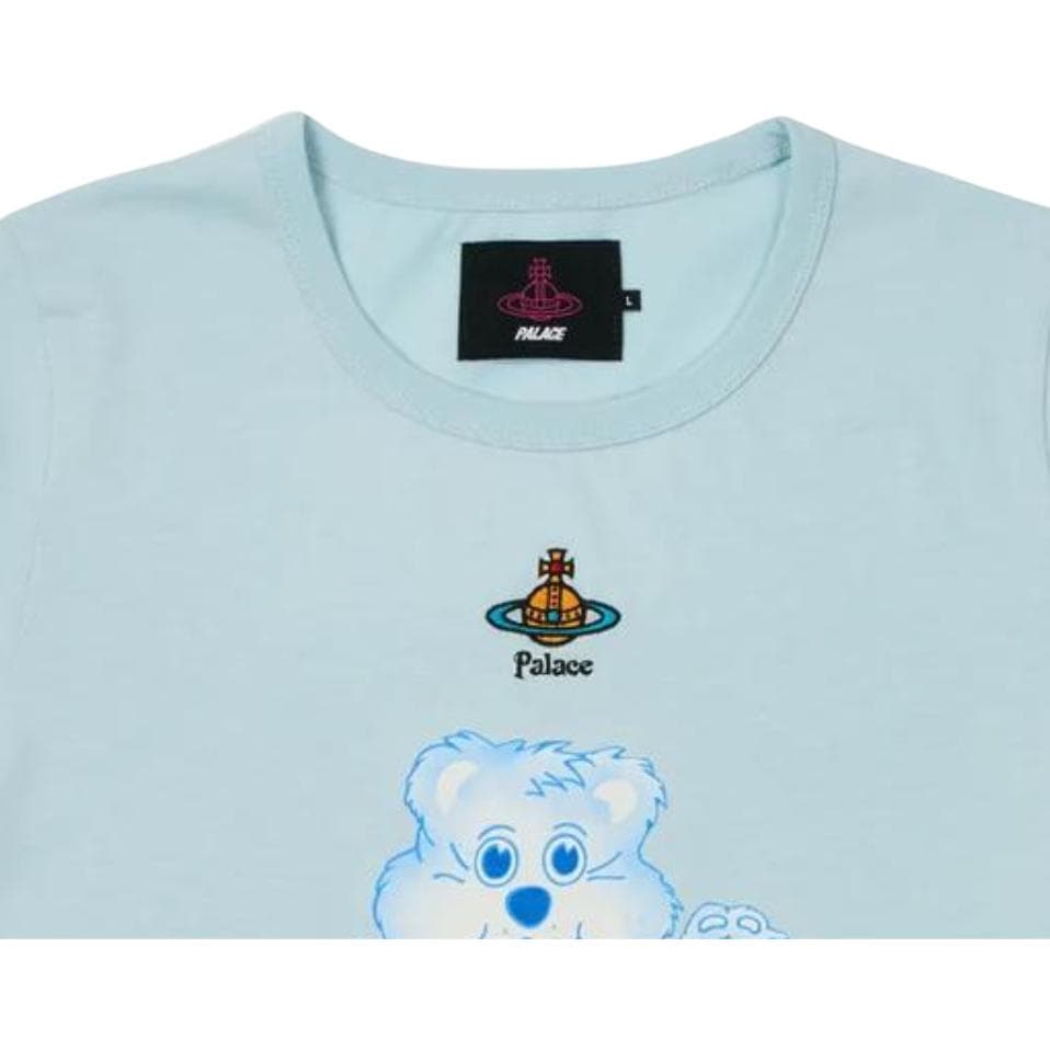 Футболка Palace x Vivienne Westwood Baby Tee Light Blue - изображение 2