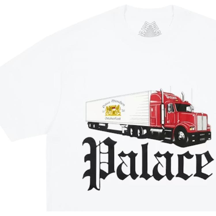 Футболка PALACE SS26 TRUCK OFF T-SHIRT WHITE T - изображение 2