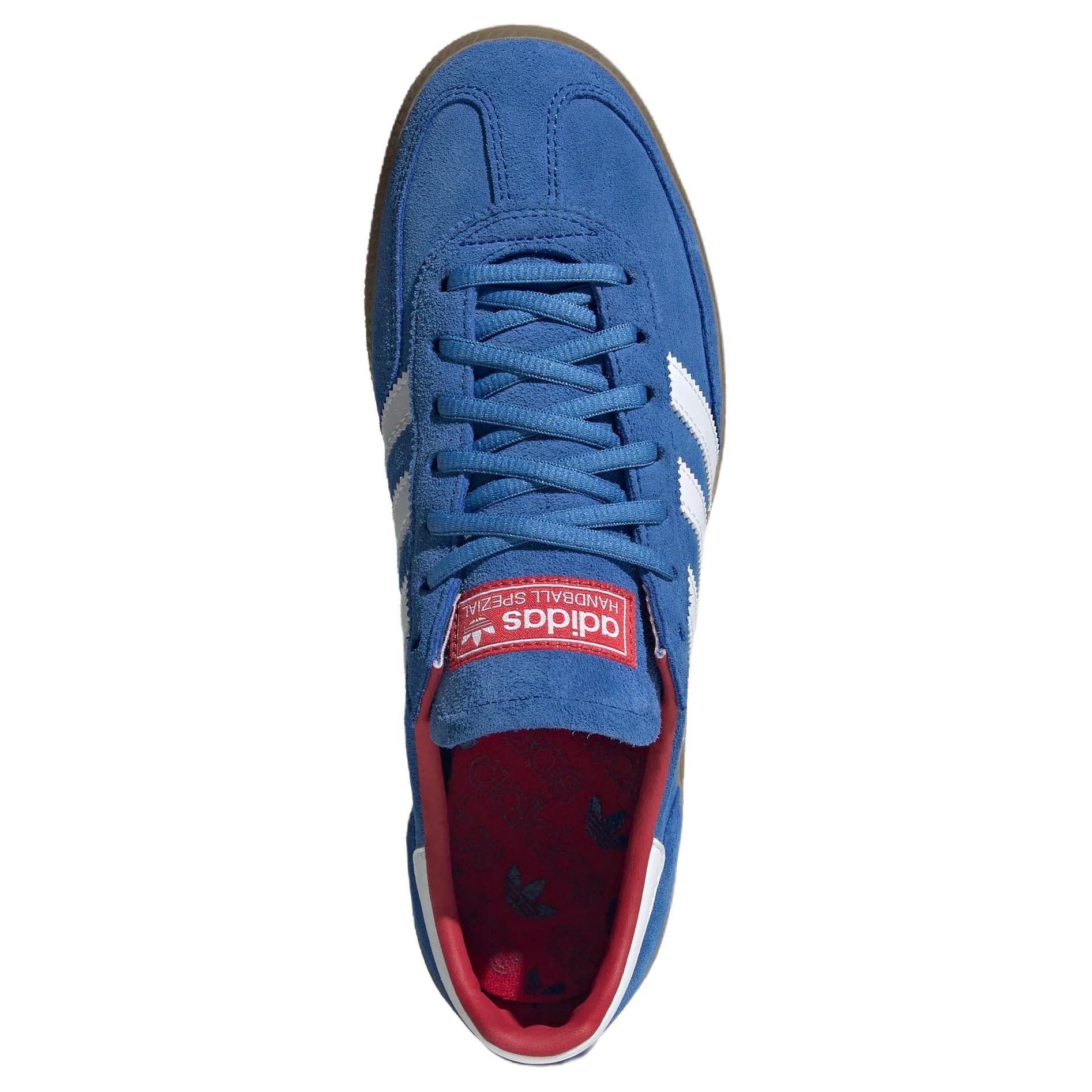 Кроссовки Adidas Originals HANDBALL SPEZIAL Кеды для скейтбординга Low Топ Королевский синий Белый Мужской - изображение 5