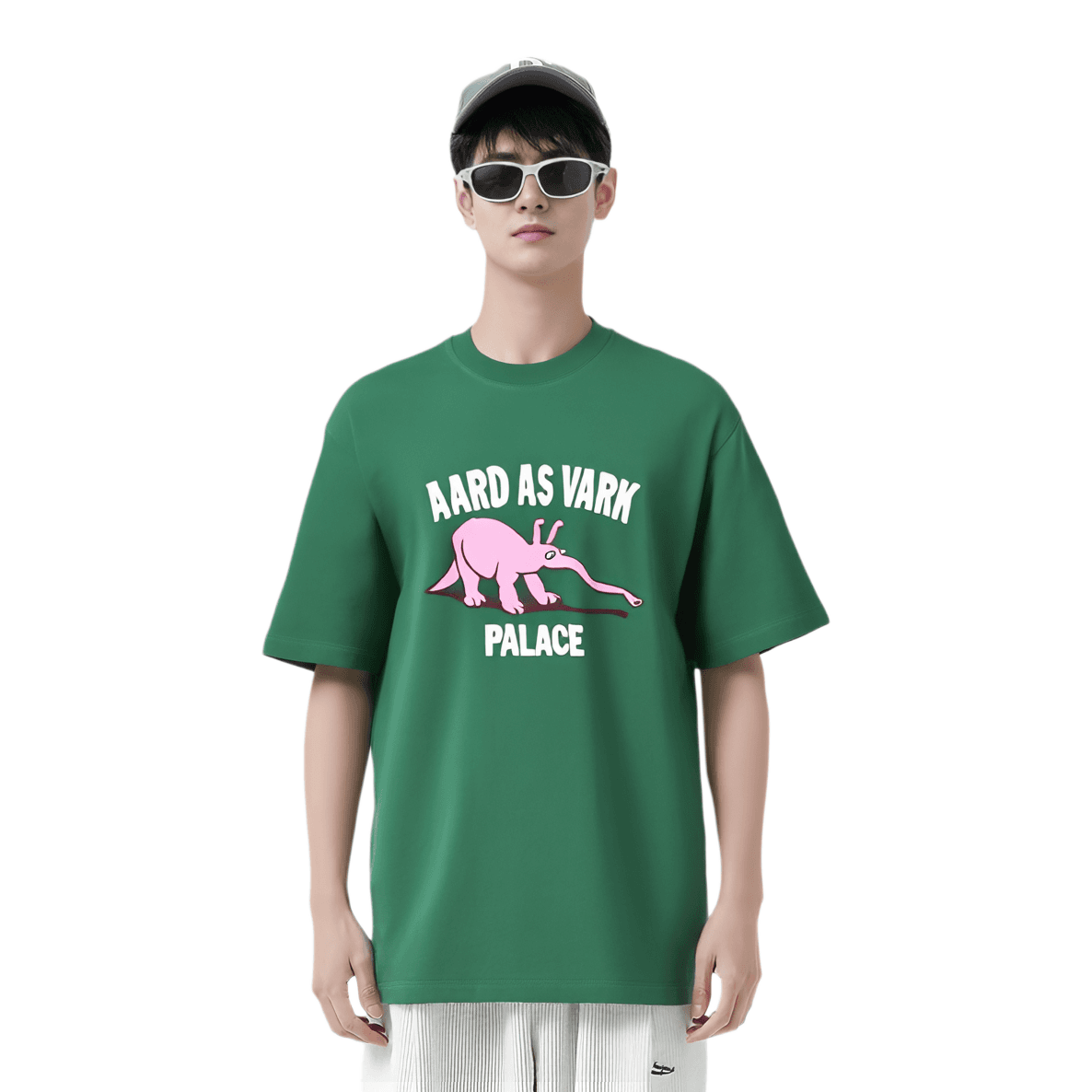 Футболка PALACE FW22 Aard As Vark T-shirt Green T - изображение 2