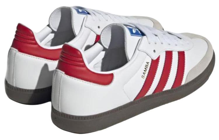 Кроссовки adidas Samba OG White Red - изображение 3