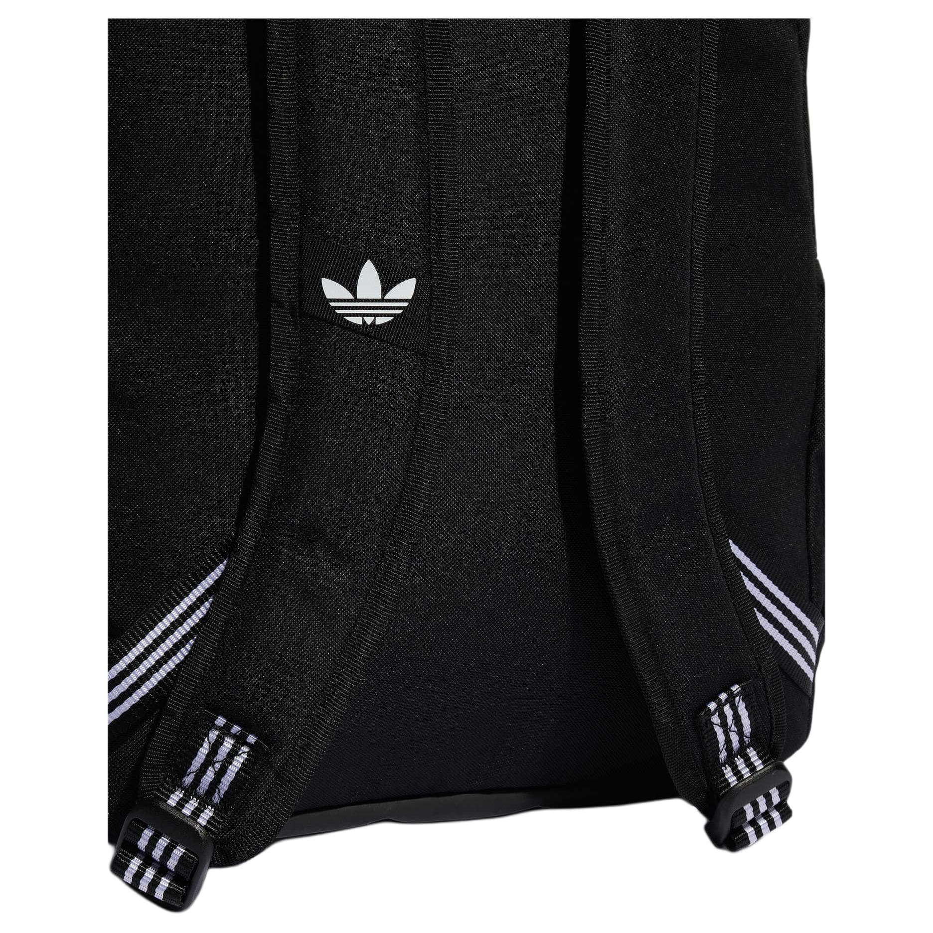Рюкзак Adidas Originals Ткань полотняного переплетения Рюкзаки Унисекс Черно-белый - изображение 5
