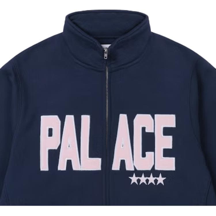 Куртка PALACE SS26 Летняя коллекция Спортивный ZIP FUNNEL Темно-синие Куртки и Пальто Унисекс - изображение 4
