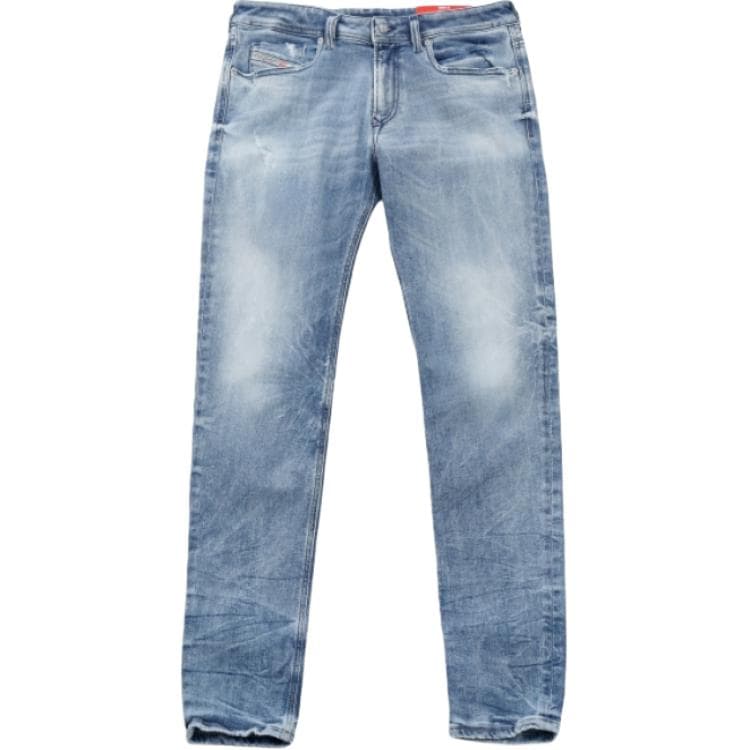 Штаны DIESEL Light Blue Men's Jeans DIESEL Светло-голубые мужские джинсы - изображение 1