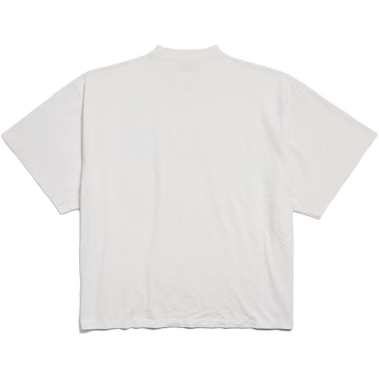 Футболка Balenciaga Белый Унисекс T-рубашки - изображение 2
