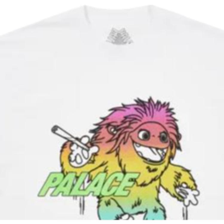 Футболка Palace FW21 Large Up T-Shirt White T - изображение 3