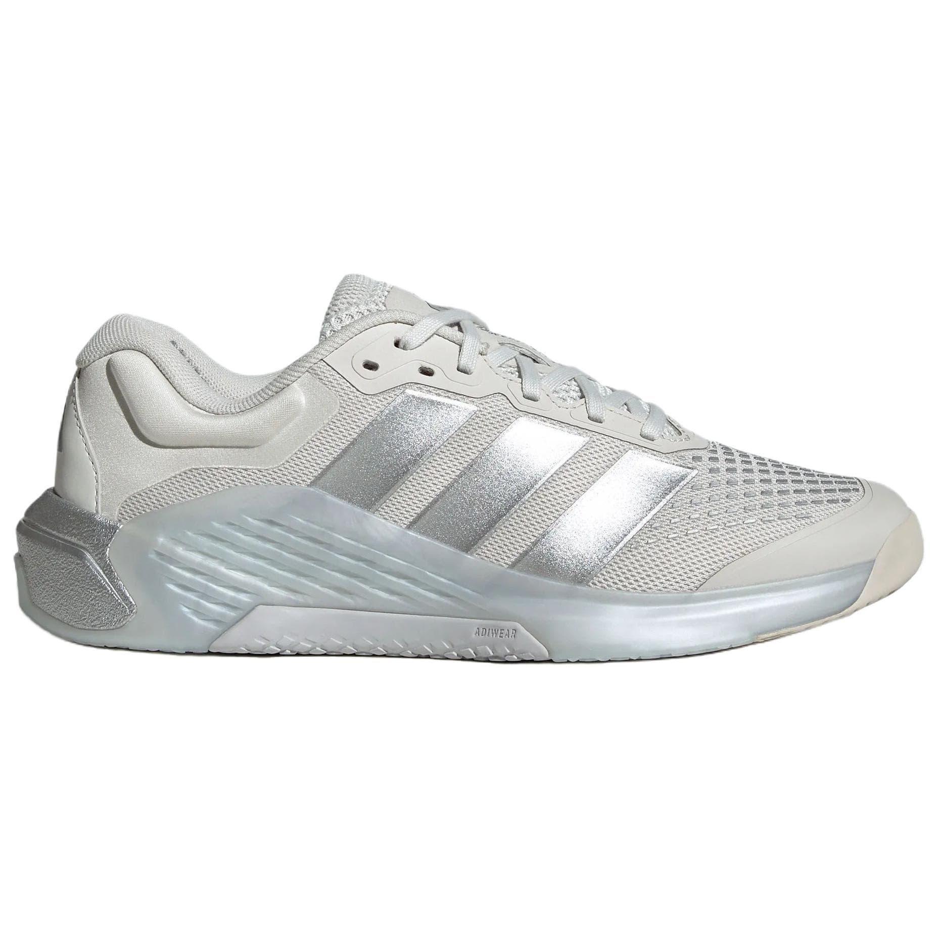Кроссовки для спортзала Adidas DROPSET 4 Тренировочные кроссовки Low Топ Серо-серебристый Женские - изображение 2