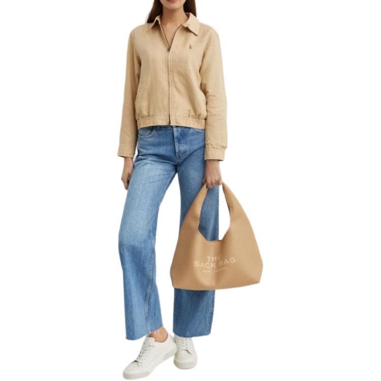 Куртка Polo Ralph Lauren Куртки и Пальто Свободного кроя Женские Бежевые - изображение 4