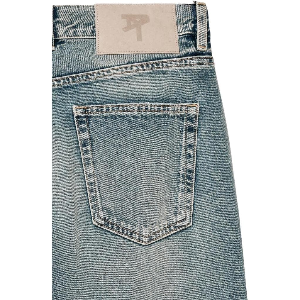 Штаны ZARA Bad Bunny Medium Blue Men's Jeans ZARA Bad Bunny Средне-синие мужские джинсы - изображение 3