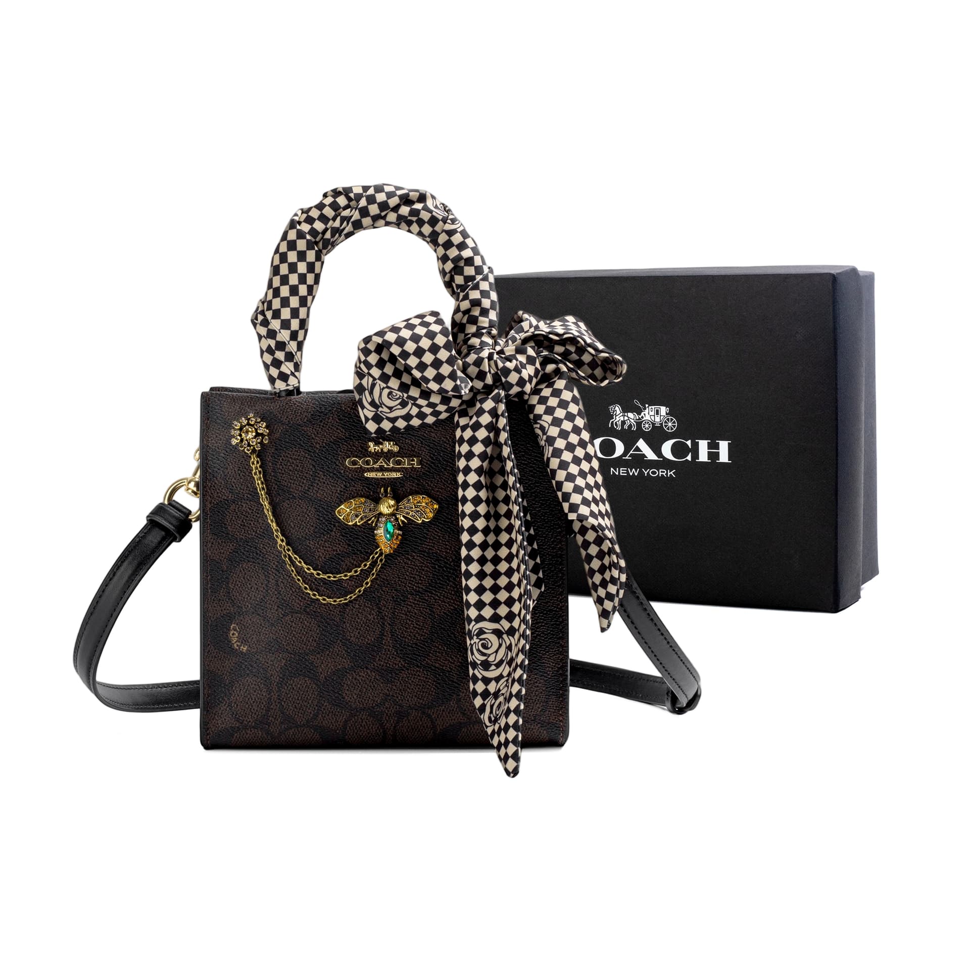 Сумка COACH Cally 17 PVC - изображение 2
