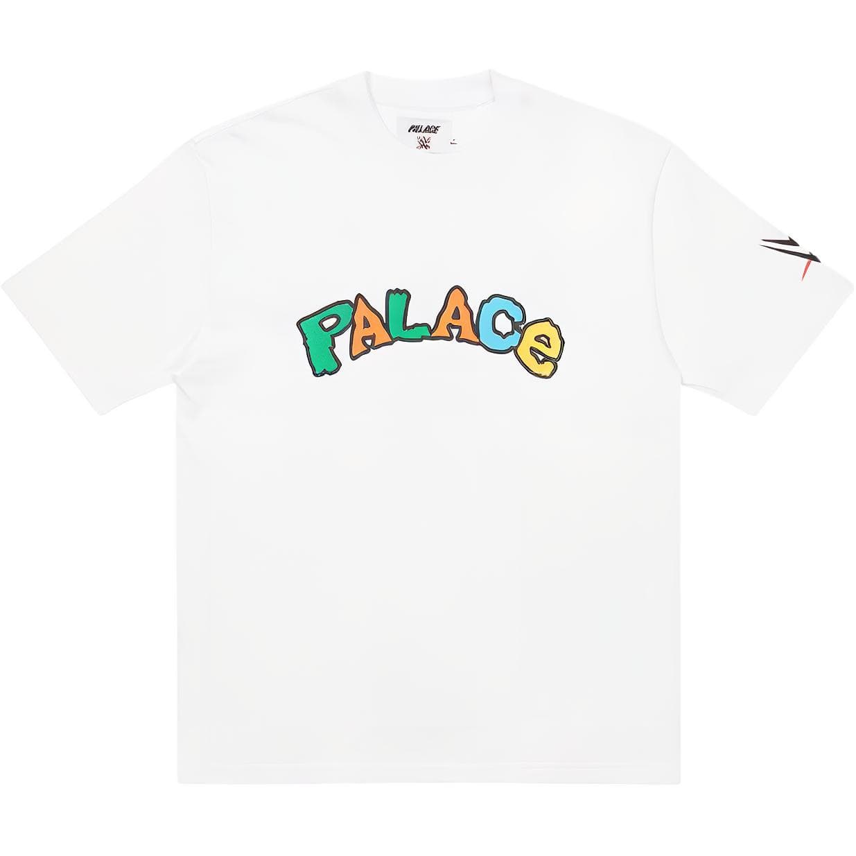 Футболка PALACE x WWE SS23 Logo T-Shirt White - изображение 1