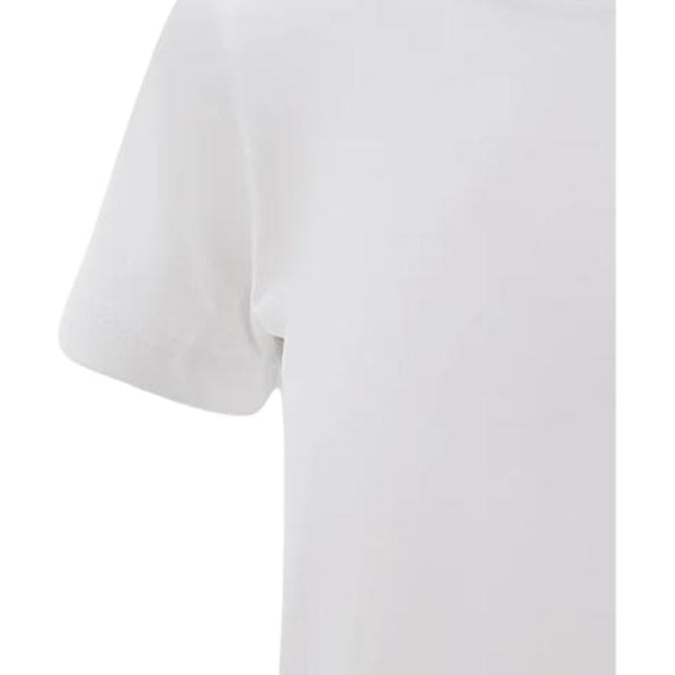 Футболка Moncler Белые Женские T-рубашки - изображение 5