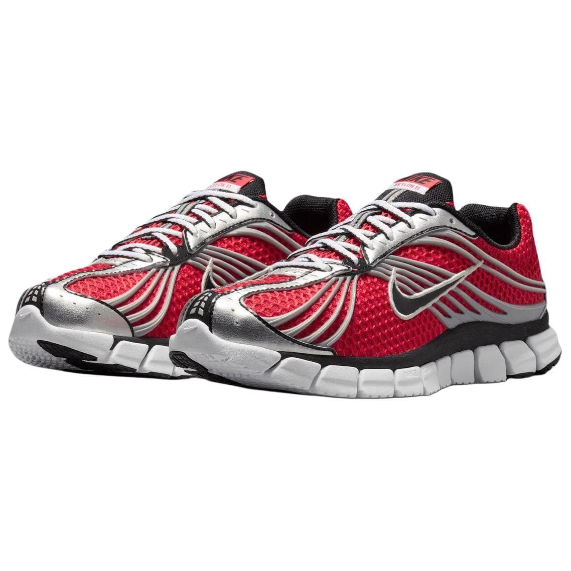 Кроссовки для бега NIKE Zoom Skylon 11 Беговые кроссовки Low Топ Красно-серый Черный Женские - изображение 3