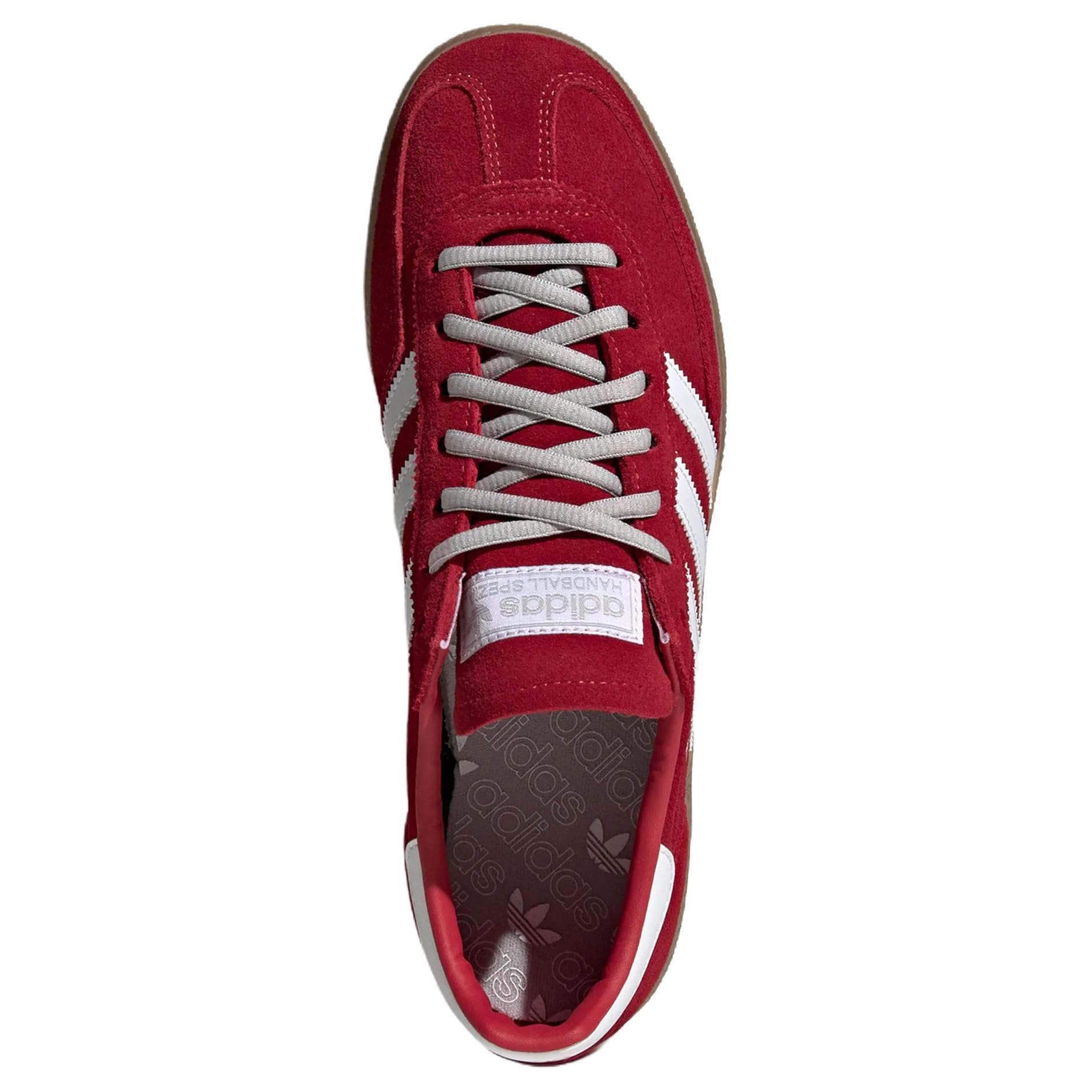 Кроссовки Adidas Originals HANDBALL SPEZIAL Кеды для скейтбординга Low Топ Клубничный красный Мужской - изображение 3