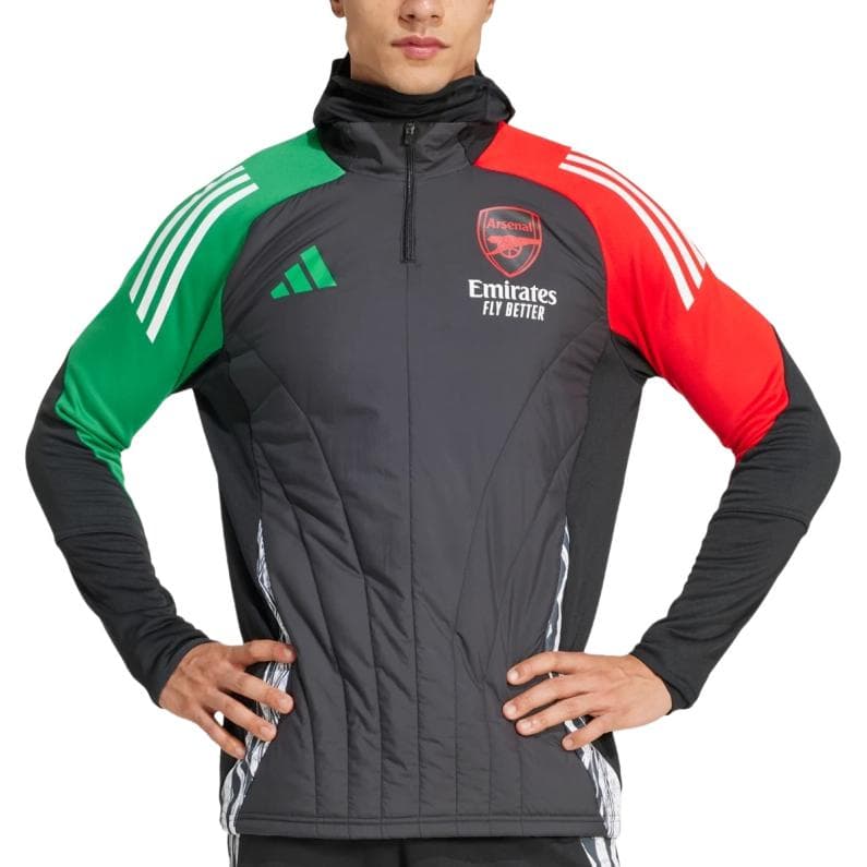 Худи Adidas Arsenal Черный Мужской Толстовка - изображение 1