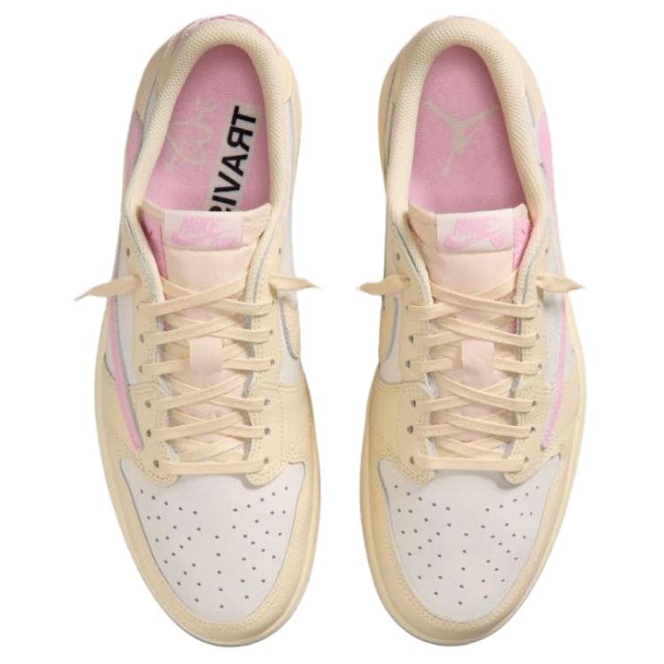 Ретро баскетбольные кроссовки Travis Scott x Jordan Air Jordan 1 - изображение 4