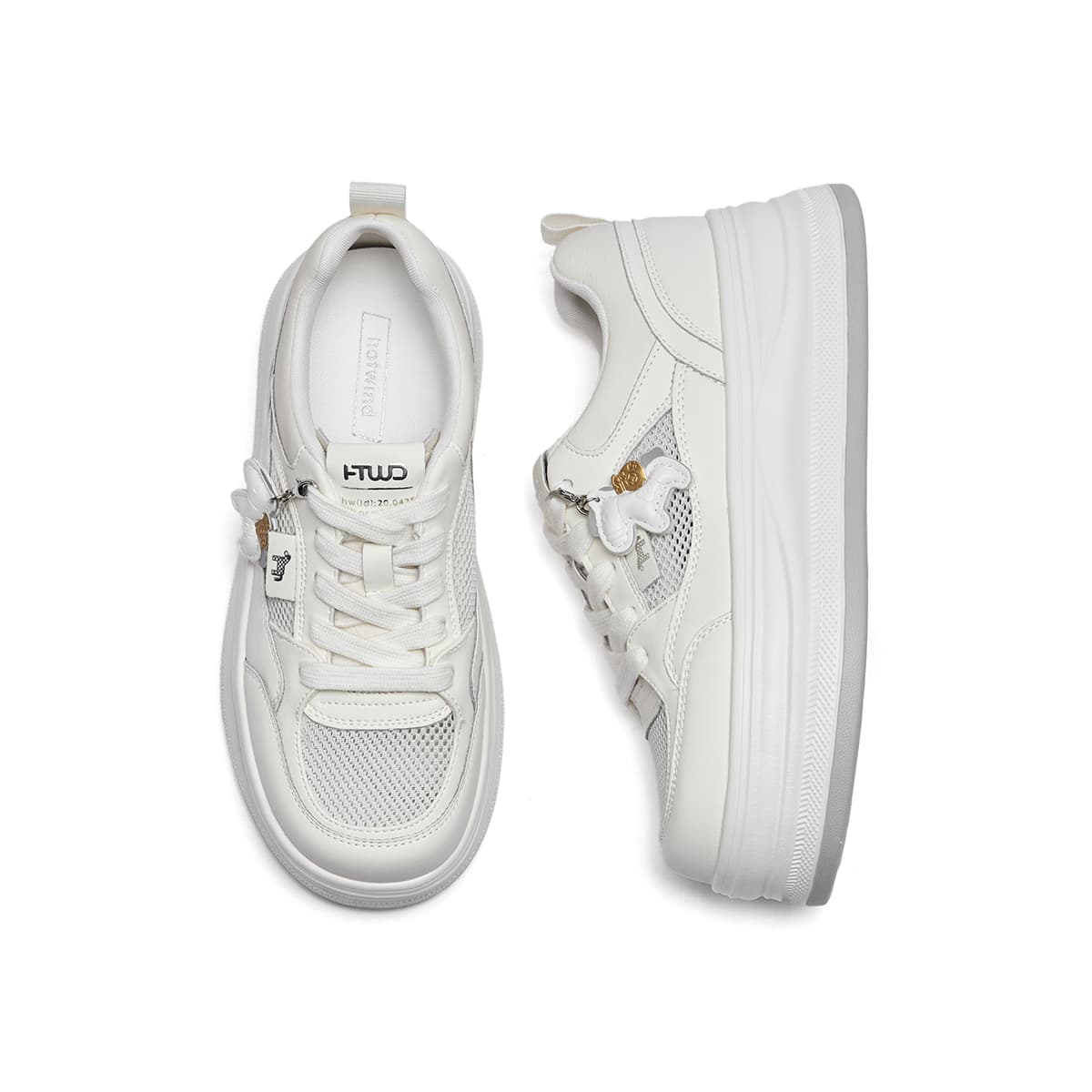 Кроссовки Hotwind Повседневная обувь Low Топ 03 Бежевый Женские - изображение 2