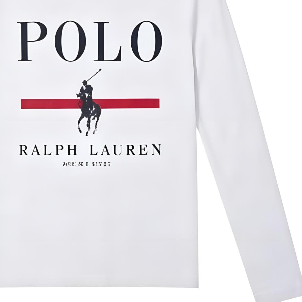 Футболка Polo Ralph Lauren Big Pony Белый Женские T-рубашки - изображение 3
