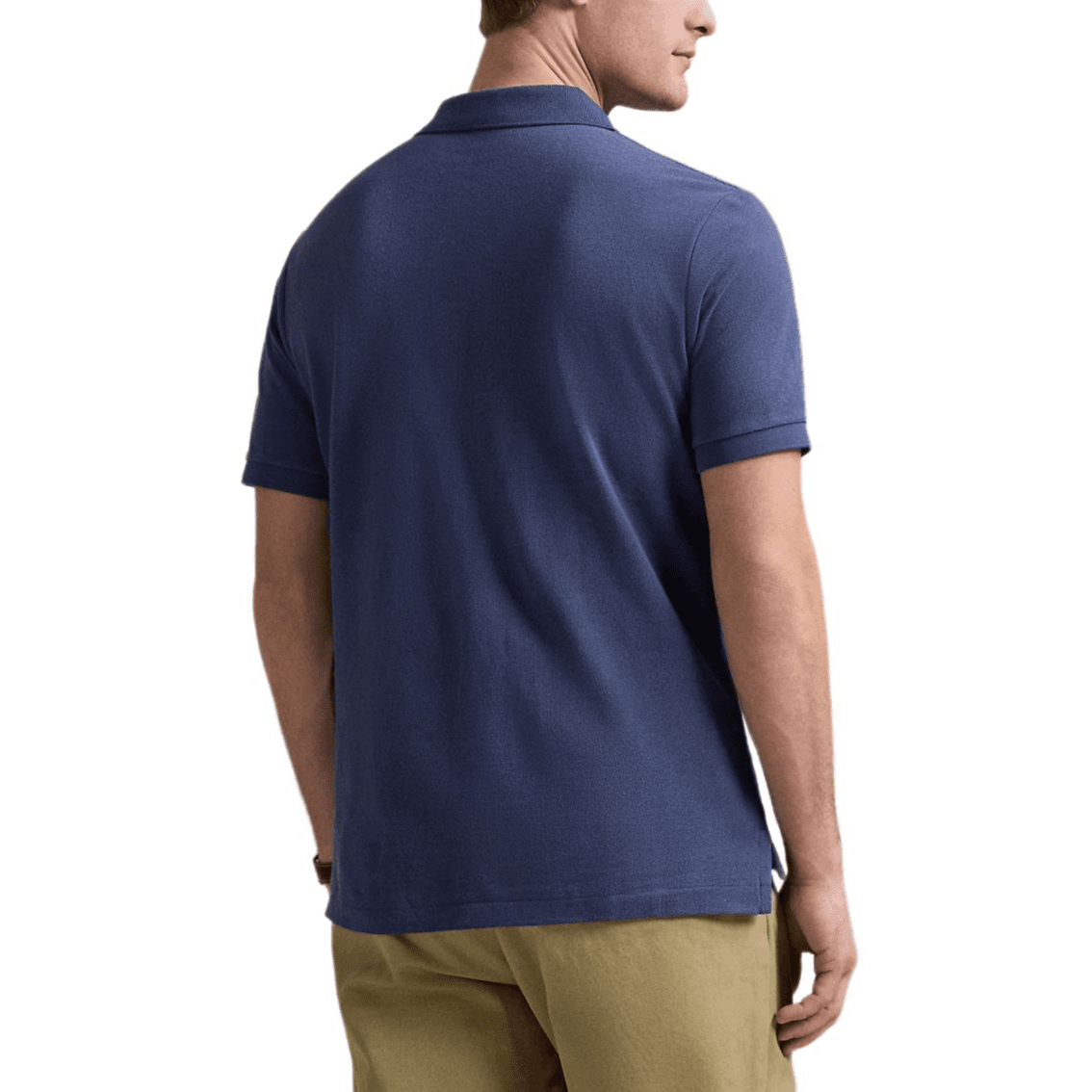 Поло Polo Ralph Lauren Classic Mesh Polo Shirt Blue - изображение 4