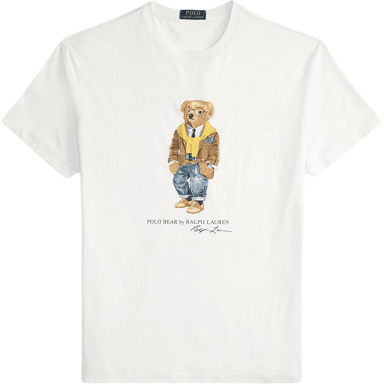 Футболка Polo Ralph Lauren Polo Bear Белый Мужской T-Рубашки - изображение 1