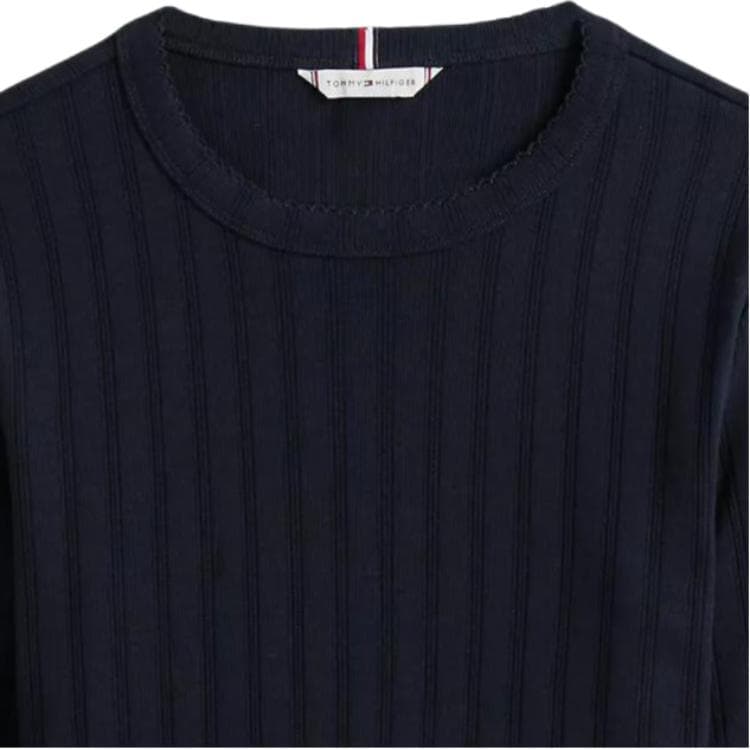 Футболка Tommy Hilfiger Морской Синий Женские T-Рубашки - изображение 2