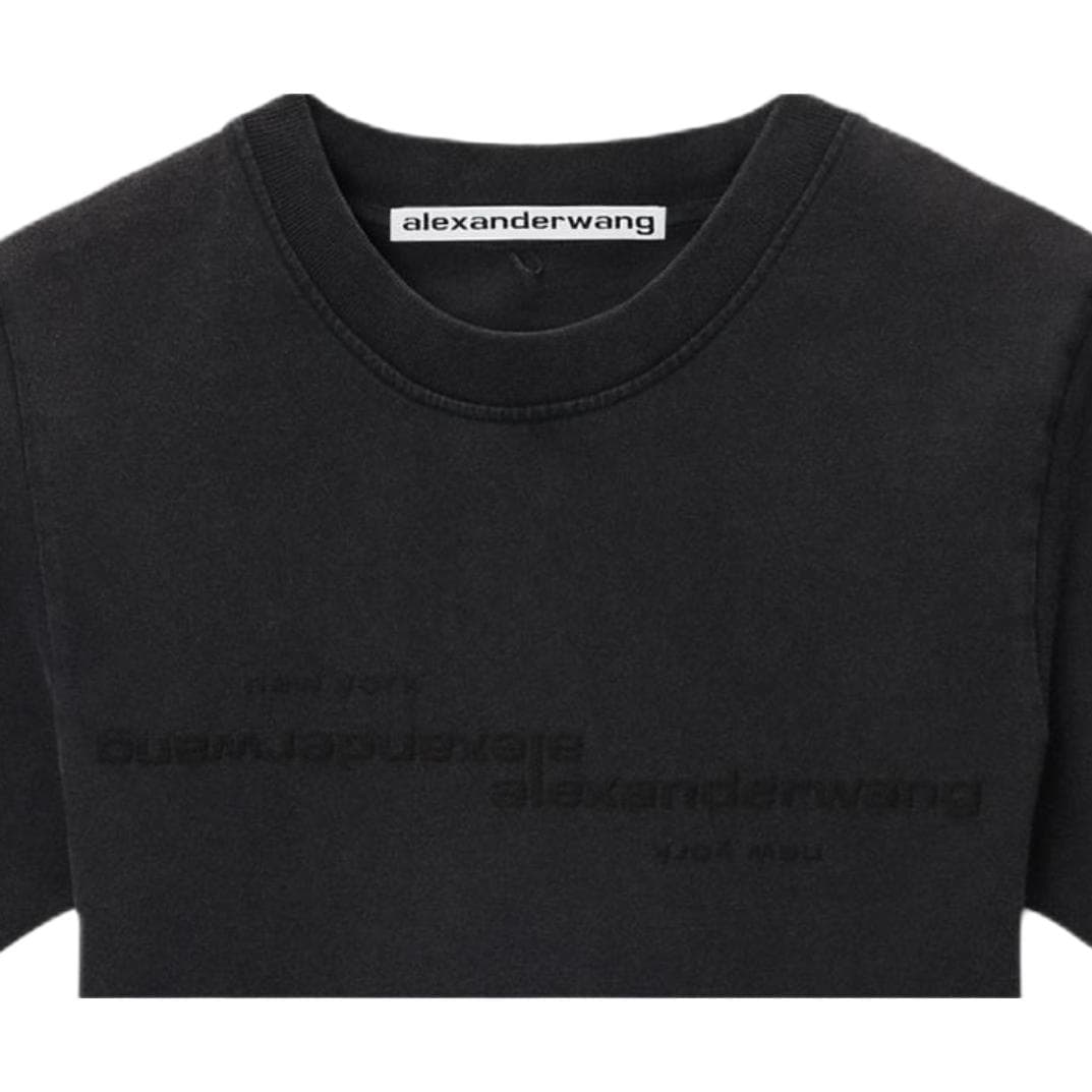 Футболка Alexander Wang Черные Женские T-рубашки - изображение 2