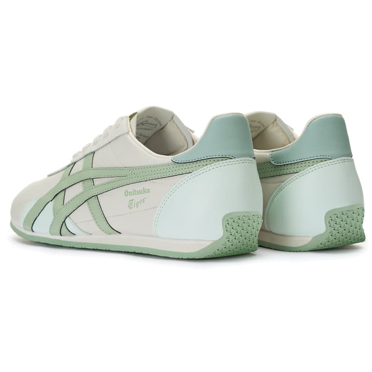 Кроссовки Onitsuka Tiger Runspark противоскользящая низкая повседневная обувь унисекс бежевого цвета - изображение 4