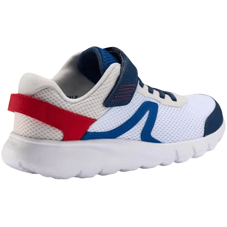 Кроссовки DECATHLON Soft 140 Детские беговые кроссовки Low Топ Белый синий красный Kids - изображение 3