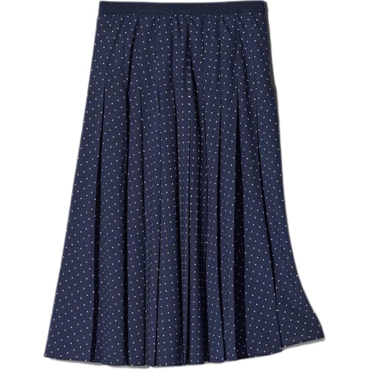 Юбка UNIQLO 69 Темно-синий Синий Женская Повседневная Длинная Юбка - изображение 1