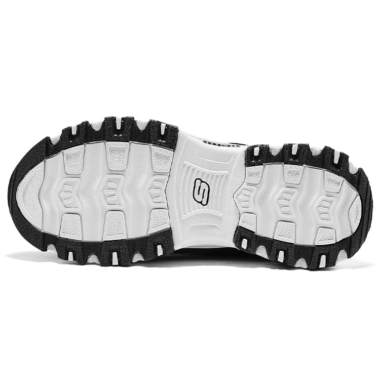 Кроссовки Skechers Kids D'LITES Синтетическая кожа текстиль устойчивый к истиранию дышащий противоскользящий анти-КИК низкий верх - изображение 6