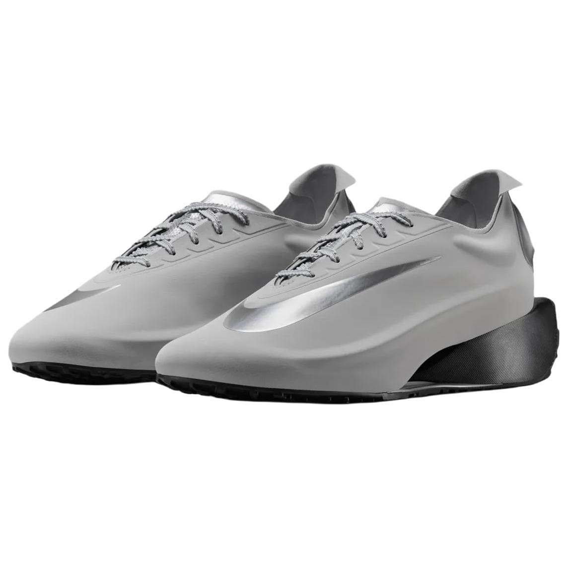 Кроссовки для бега NIKE First Sight Noir Беговые кроссовки Low Топ Серо-серебристый Женские - изображение 3