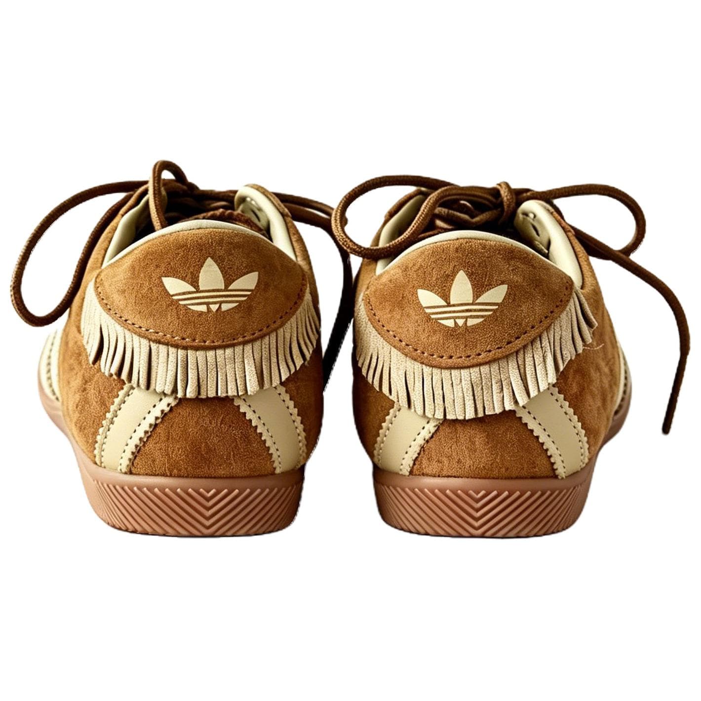 Кроссовки Adidas Originals x UNIK ANFU Низкий топ Повседневная обувь Унисекс Коричневый - изображение 4