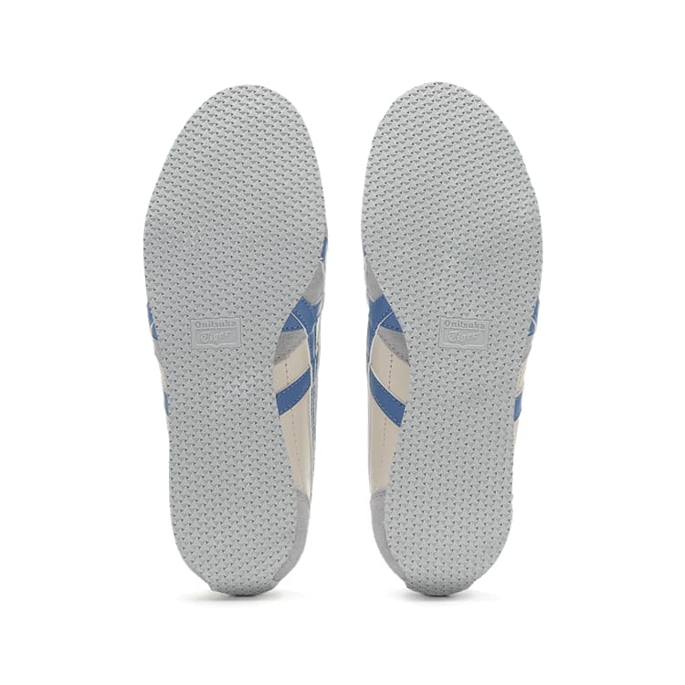 Кроссовки Onitsuka Tiger RUNSPARK Удобная Амортизация Устойчивая к износу Низкий Верх Повседневная Обувь Унисекс Бежевый Синий - изображение 7