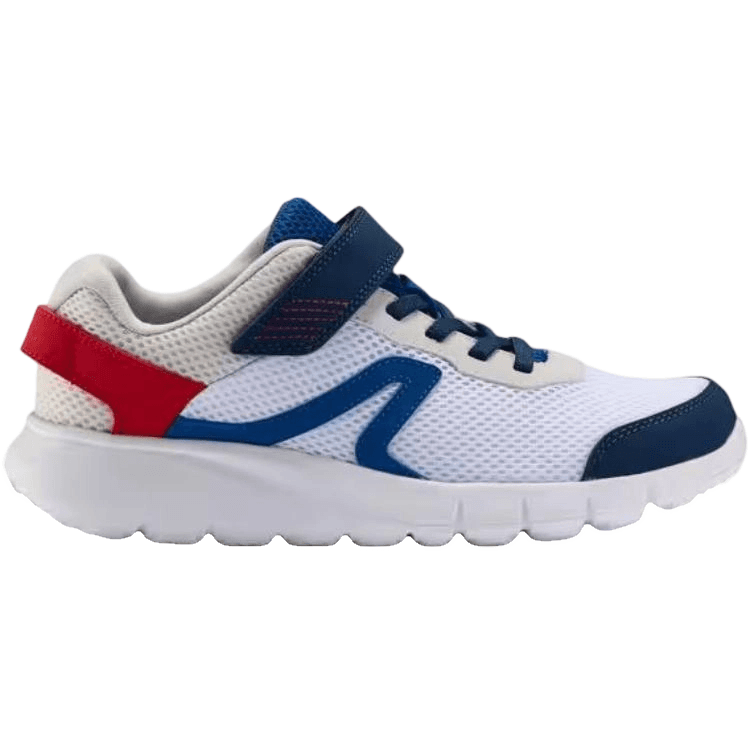 Кроссовки DECATHLON Soft 140 Детские беговые кроссовки Low Топ Белый синий красный Kids - изображение 2