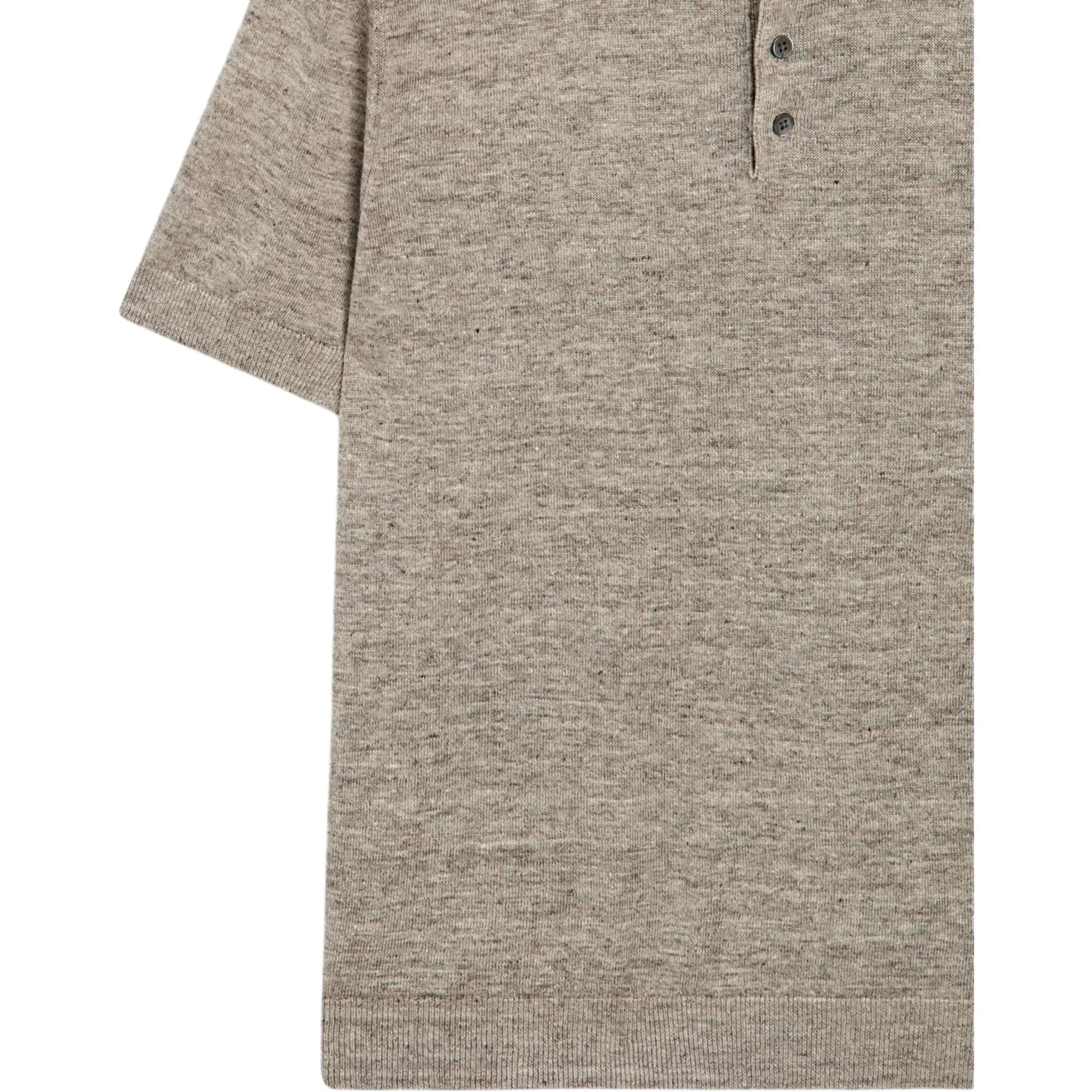 Поло Massimo Dutti Зеленое Мужское Поло - изображение 4
